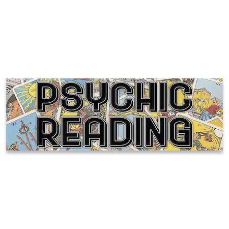Psychic Readings Banner Concession Stand Food Truck Single Sided